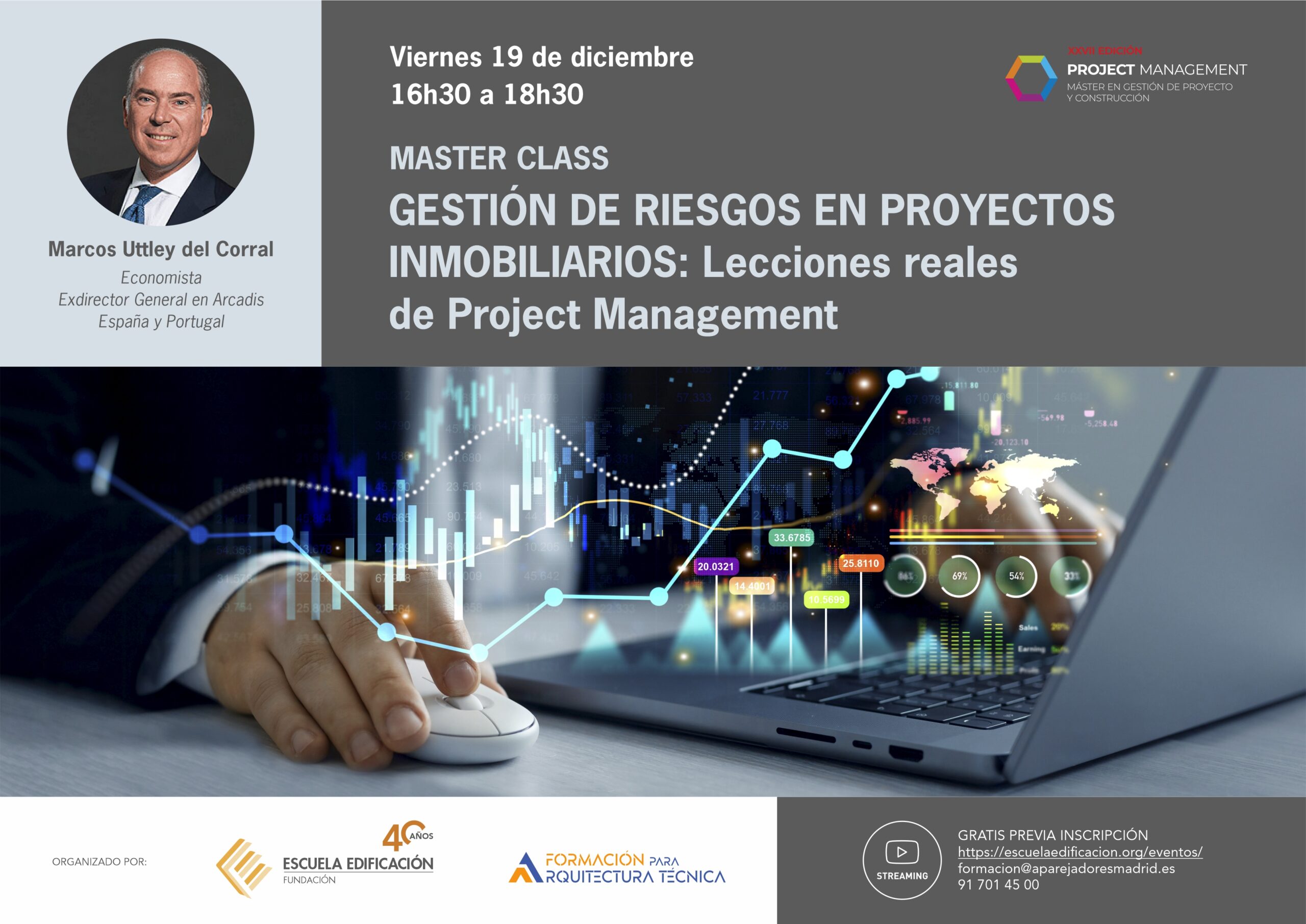 COAT Cádiz. Plataforma de formación para Arquitectura Técnica. Organiza Colegio Madrid